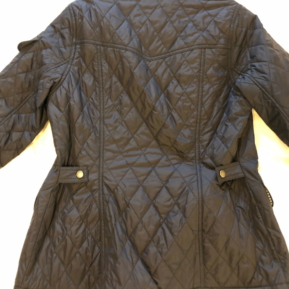 Barbour Quilted Jacket- Navy Size 38 6/8 - Picture 4 of 5